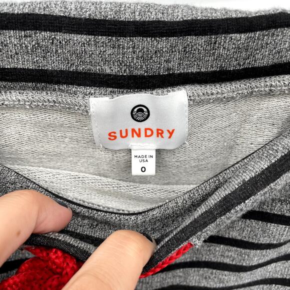 SUNDRY x EVEREVE The Everyday Striped Skirt // XS - Picture 4 of 9